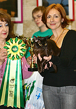 TANAKA at the International Cat Show 
